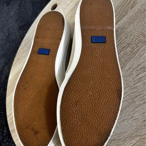 Keds Triple Decker Linen Pineapple Googly Eye Slip-On Platform Sneakers - Picture 6 of 6